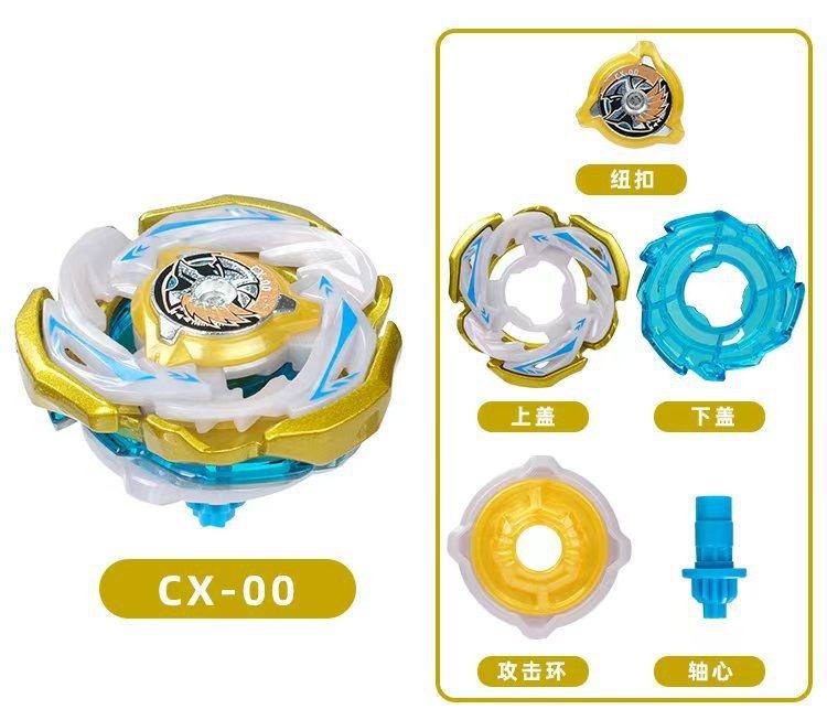 Kreisel Goldene Version Top X Serie Spielzeugsets Bx00-02 Bx03 Ux03 Cx-00 Bx01 Cx11 Bx04 Top Serie Zieh-Skala Starter Griff Kampf-Kreisel