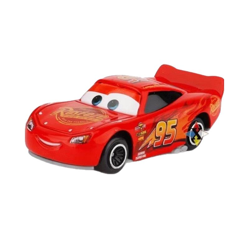 Cars 3 Lightning McQueen & Storm Alloy Toy Set - Black, Mater Edition, Kids' Gift