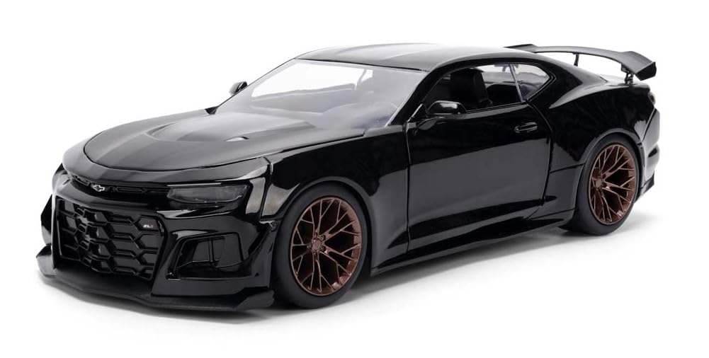 Kyosho Jada Toys Fast Furious Series 2024 Chevy Camaro ZL1 1LE Black Finished Model JADA36475 & 1/24 F&F