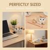 Cartoon Simulation Cat Doll Cozy Fluffy Desktop Decoration Realistic Kitten Decoration  Collectible