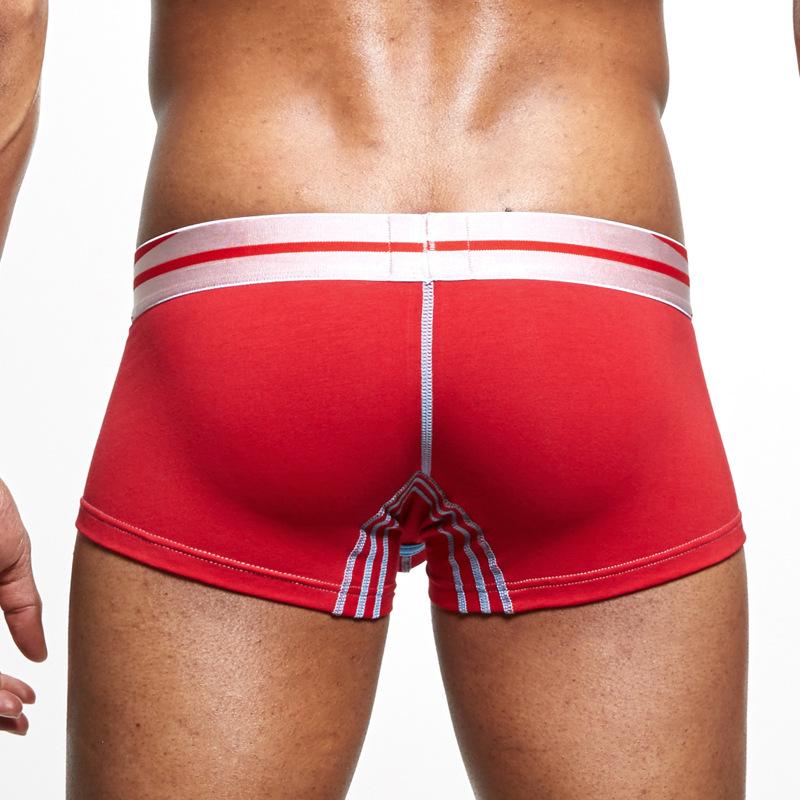 Herrkalsonger i kammad bomull som andas, med medelhög midja och höftlyftande effekt från Seeinner