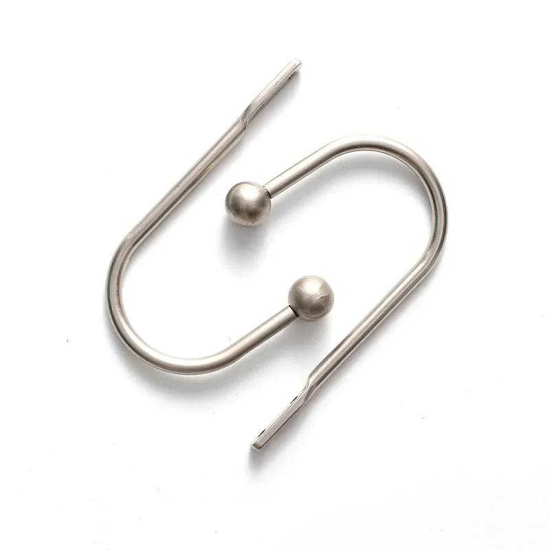 

1 шт. Ретро Залізний Простий Круглоголовий U-подібний Настінний Гачок Аксесуари для Штор Спальня Кухня Ванна Кімната Гачок з Гвинтом 2023 4