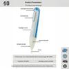 Non Contact AC Voltage Tester Pen 90-1000V Induction Detector Pocket Size for Home Outlet Wiring Inspection