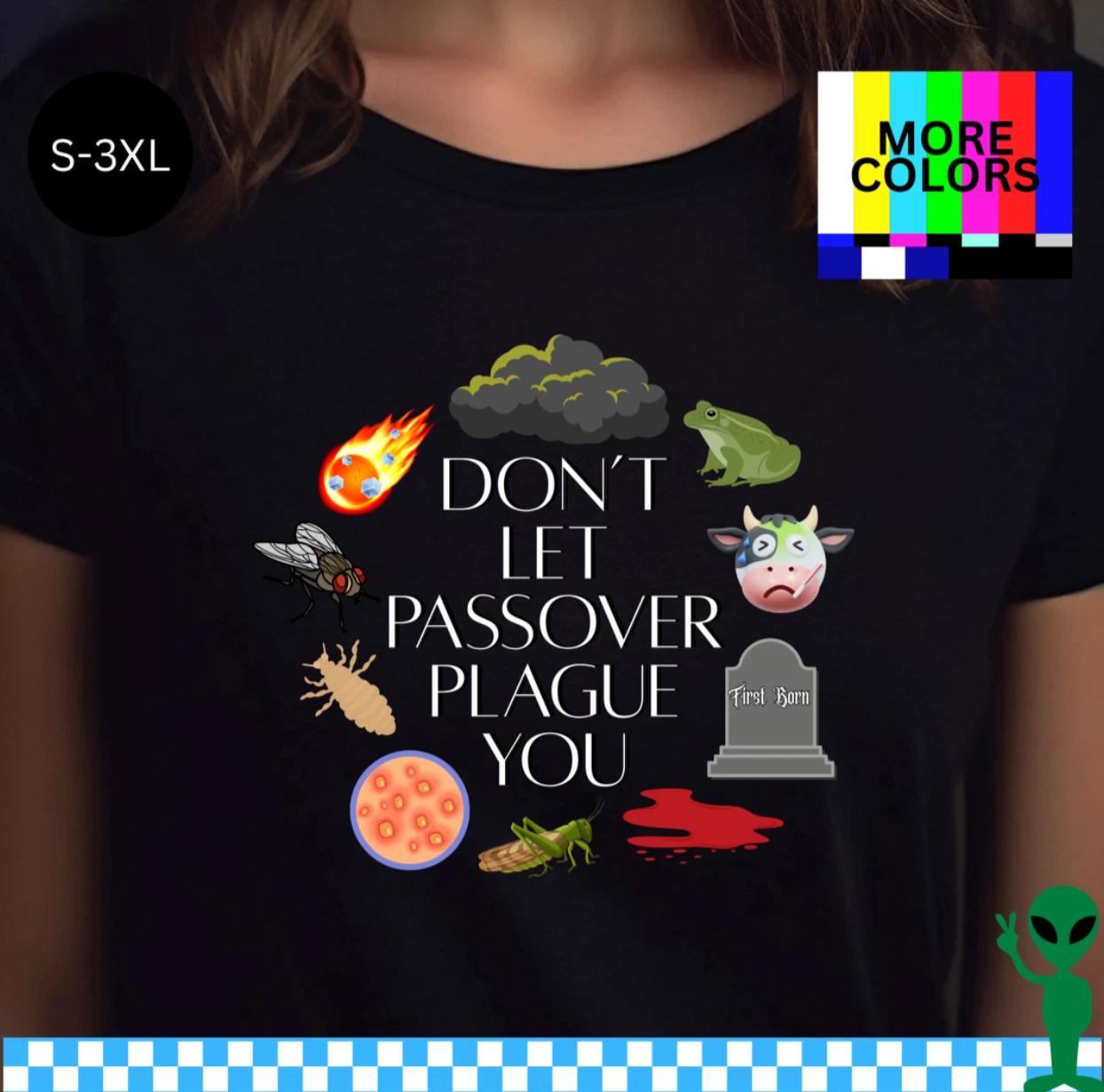 Passover Plagues Shirt S-3XL Unisex Short-Sleeve XL