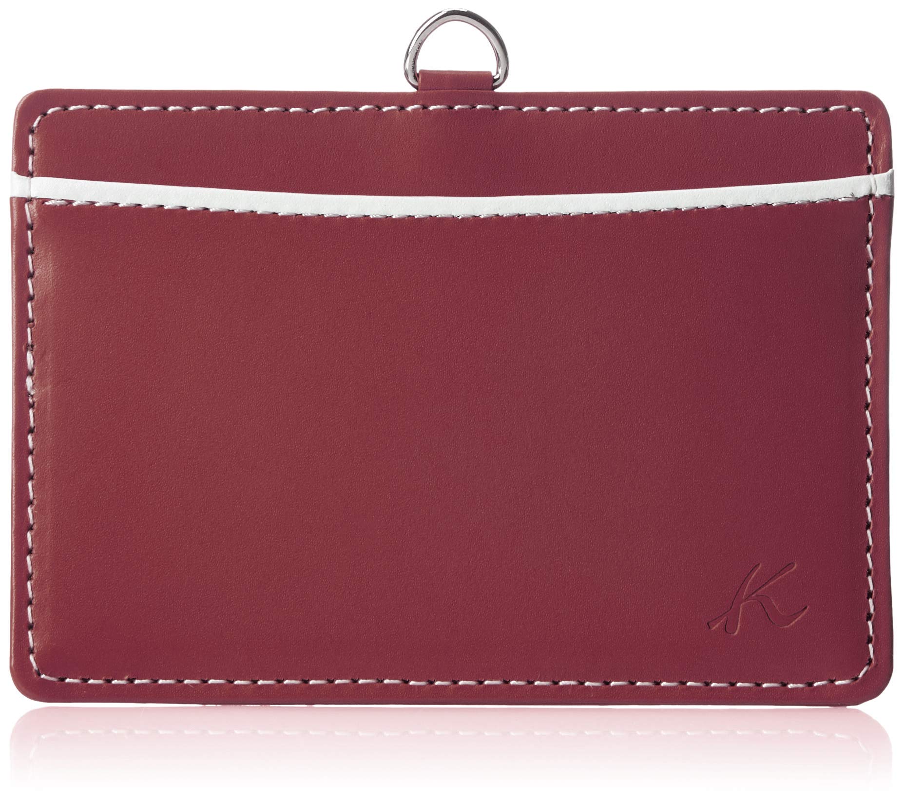 

Pass Case NH0686 White 71901 [Kitamura] Wine/Pearl [Red]