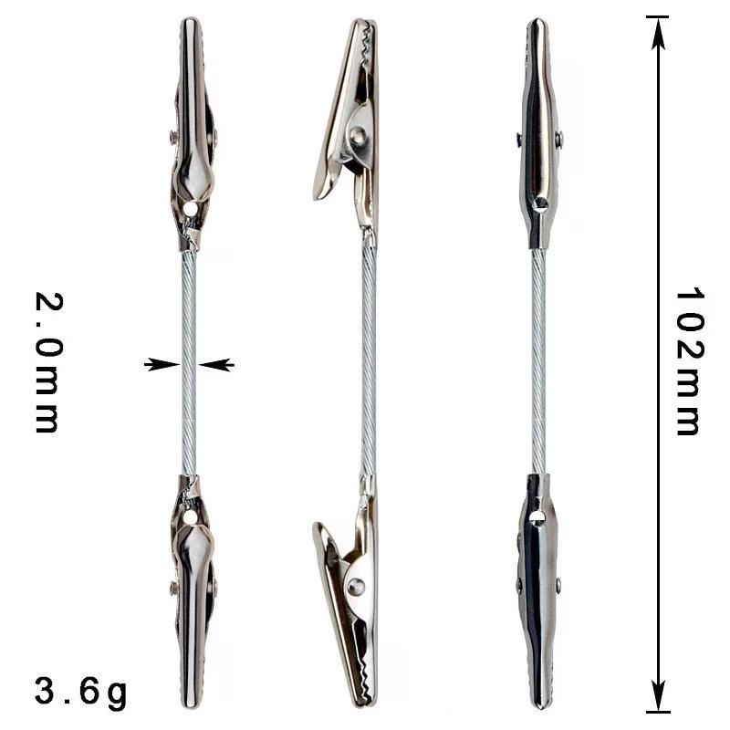 

Universal Rotating Double-Head Alligator Clip for Price Tags, Bendable Hose, Axe-Shaped Sticky Note and Photo Clip