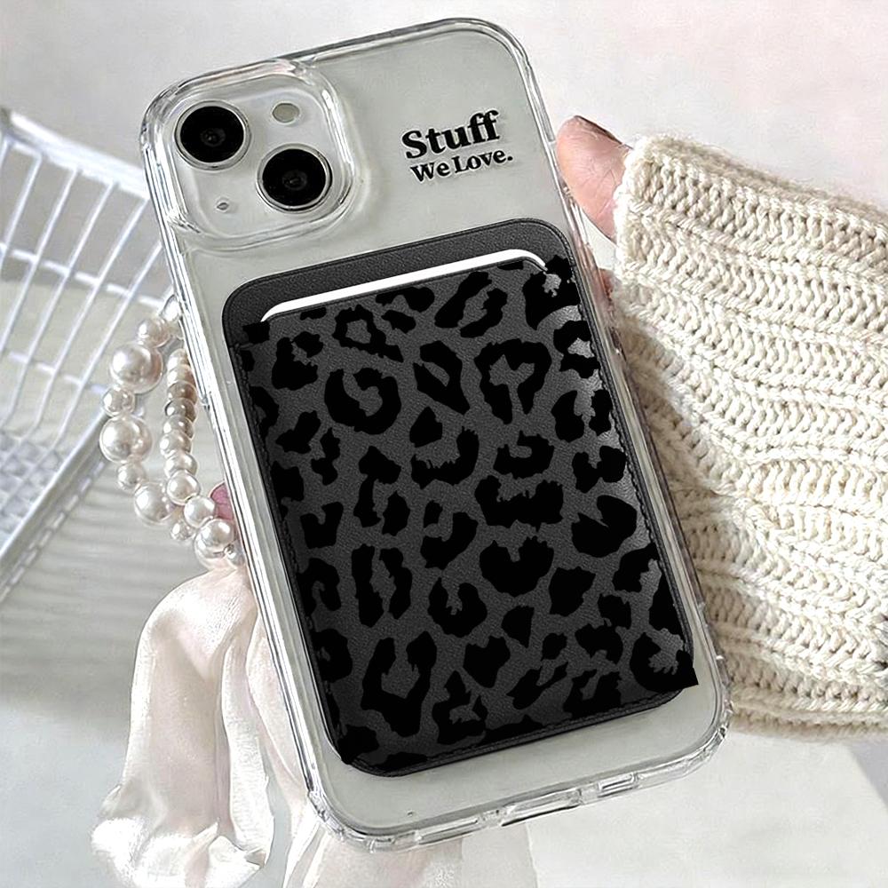 Advanced Business Luxury Leather Phone Card Wallet For All iPhone For Magsafe Slim Back Pocket Case, Shockproof, Durable Design