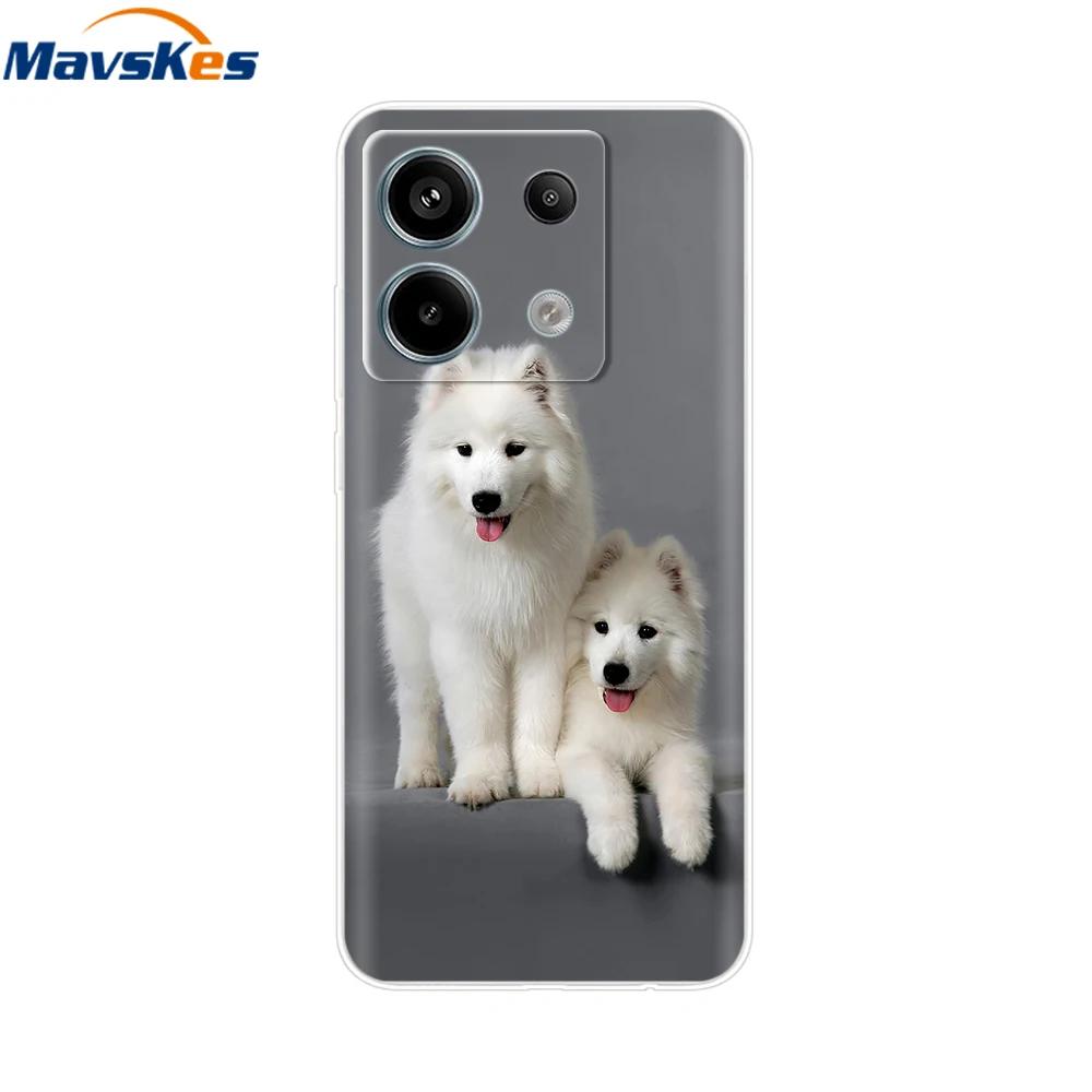 Etui do Xiaomi Redmi Note 13 Pro 5G Urocze Serduszko Miłości Silikonowe Miękkie Pokrowiec na Telefon Dla Redmi Note 13 5G Coque Etui Redmi Note13 Przezroczyste
