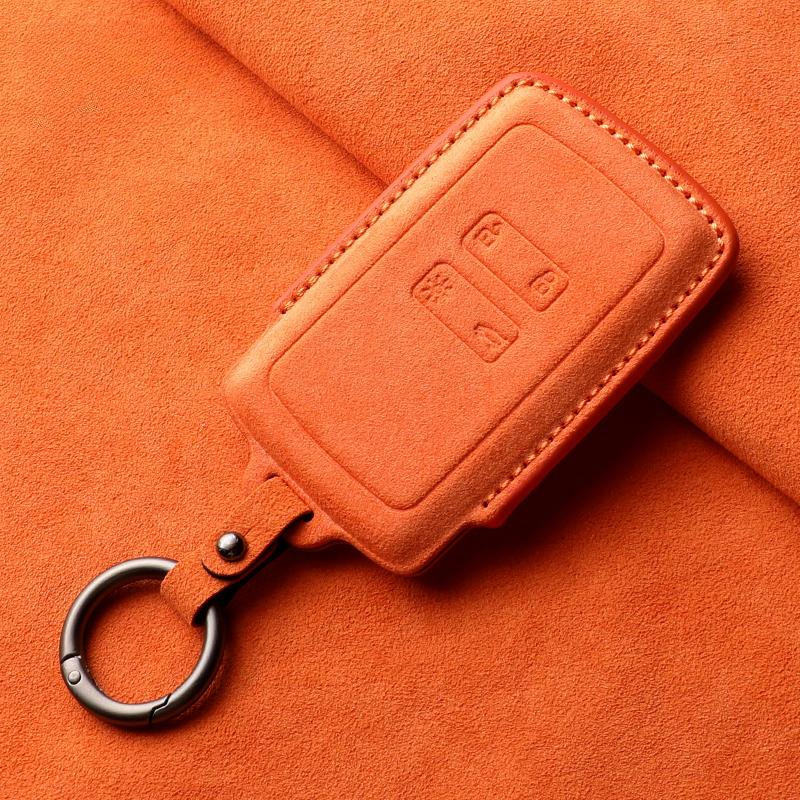 Voor Renault 5 E-Tech   Autosleutelhoes Cover Krasbestendig Beschermend Suede Sleutel Shell Auto Interieur Decoratie Accessoires