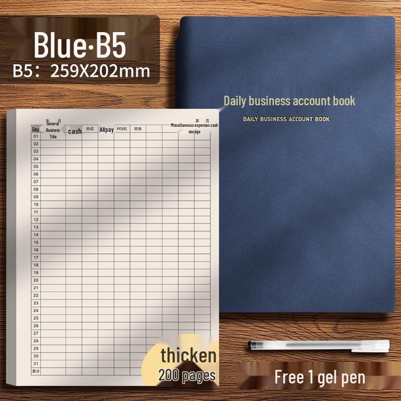 Daily Cash Flow Record Book for Businesses: Ledger for Clothing Stores, Restaurants, and Shops