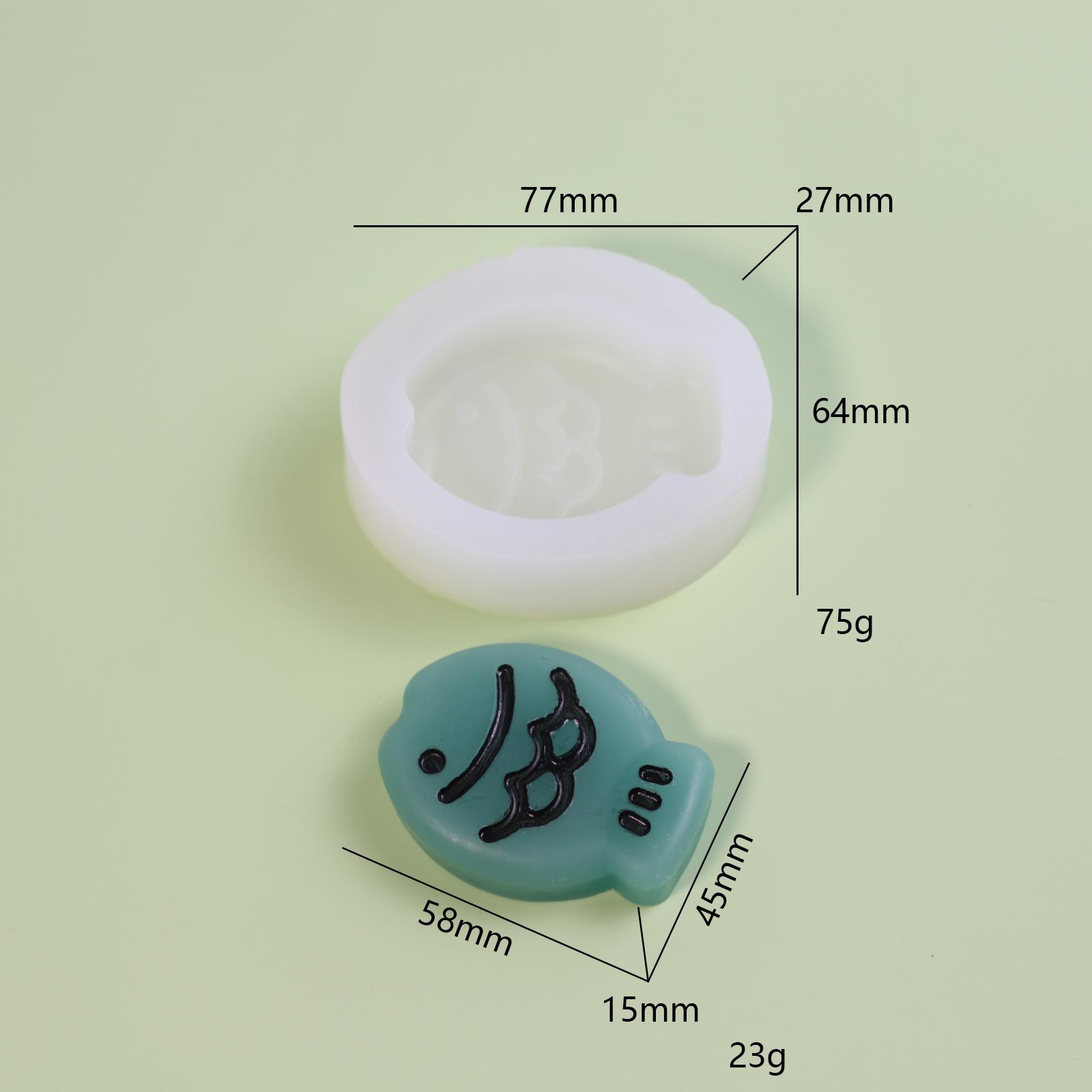 

Силиконовые формы для свечей в виде кошачьей лапки и фруктового тайяки Taiyaki белый