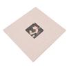 Linen Cover Photo Album with Front Window Self Adhesive DIY Scrapbook Large Capacity Picture Album