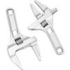 1pcs Adjustable Bathroom Wrench - Aluminum Alloy Multifunctional Universal Spanner for Pipe Nut and Screw Removal New