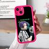 Blue Lock Reo Mikage Verdickte TPU Handyhülle für iPhone 17 16 15 14 13 12 11 Air Pro Max Plus Bunte Hülle