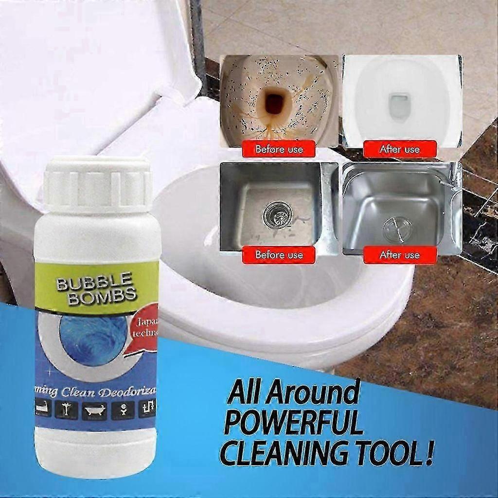 Powerful Pipe Cleaner, 2025 Toilet Cleaner, Drain Cleaner, Toilet Cleaner, Extremely Strong Toilet Foam Cleaner for Kitchen and Bathroom Toilets
