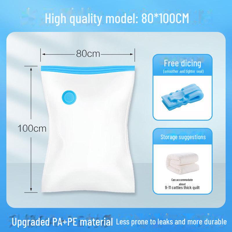 Bolsa de almacenamiento al vacío transparente para ropa y colchas