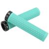 ZTTO Mountainbike Lenker Einfach Klemmende Griffe Fahrrad Stoßdämpfende Gummigriffe Blau
