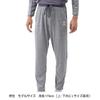 Colantotte RESNO Switching Pants, Long, Gray X Navy, AJDKA68M