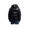 Polo Ralph Lauren Solid Color Hooded Zipper Straight Long Sleeve Down Jacket Men outerwear Black 710950912-001
