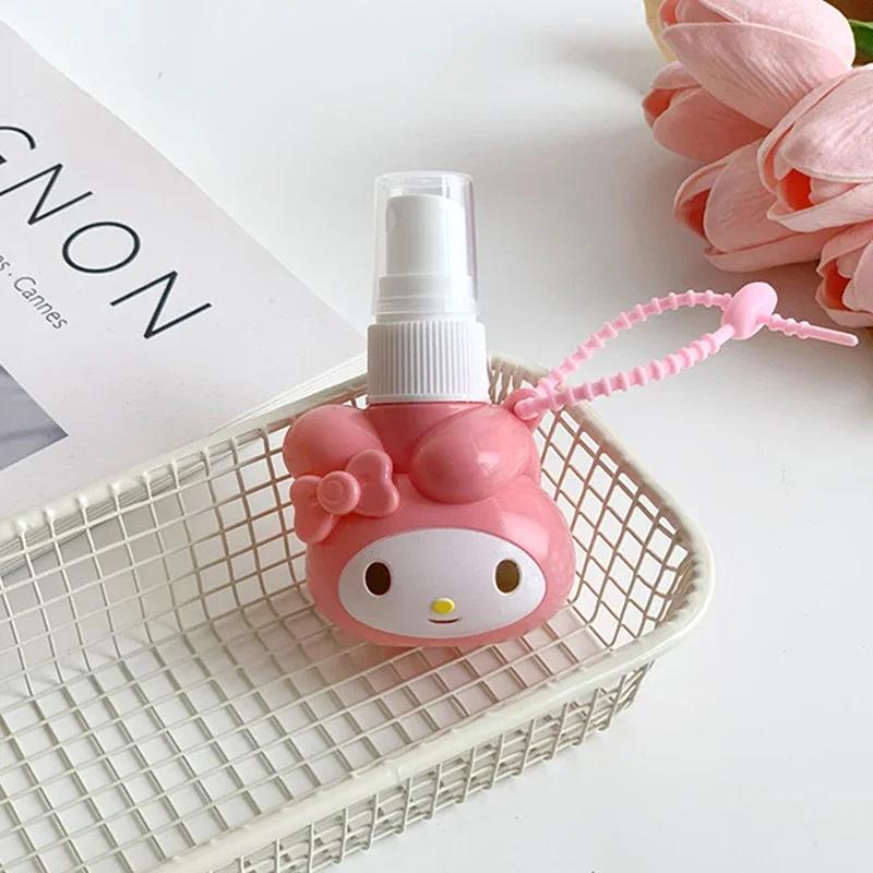 Kawaii Anime Sanrio 50Ml Spray Bottle Kuromi Cinnamoroll My Melody Student Travel Portable Cosmetics Perfume Alcohol Press Bottl