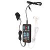 Handheld Voice Changer ABS Portable Multifunctional Sound Disguiser with 8 Sound Effects for Phone Tablet Black