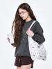 Uaao Chilo Basic Cotton Eco Shoulder Bag (White Oreo)