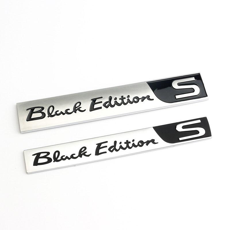 Black Edition S Badge Car Stickers for Lexus LX570 LX470 RX UX GX LS350 Series Modified Accessories Trunk Logo Rear Label Decals