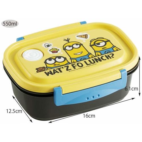 Skater Easy Light Lunch Box M Microwave Safe 550ml Minions Minions Seal Container Storage Container XPM4