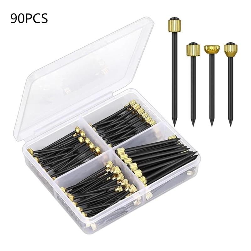 90Pcs Strong Hanging Hardware Assorted Screws Set Picture Hanging Set Picture Hangers Set For Secure Wall Installation