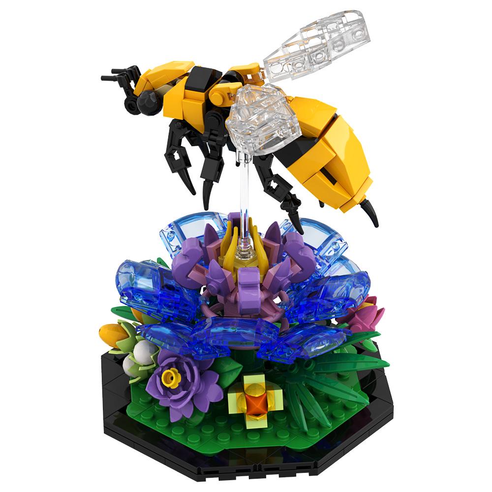 MOC Animal Series Dragonfly & Butterfly Building Blocks - Lego Compatible Toy Model