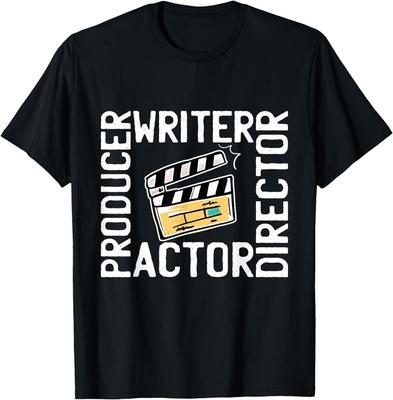 Neues limitiertes Filmemacher Produzent Autor Schauspieler und Filmregisseur T-Shirt Tops Tee