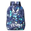 Tide Brand Casual Backpack College Wind Protection Ridge Large-Capacity Student Schoolbag