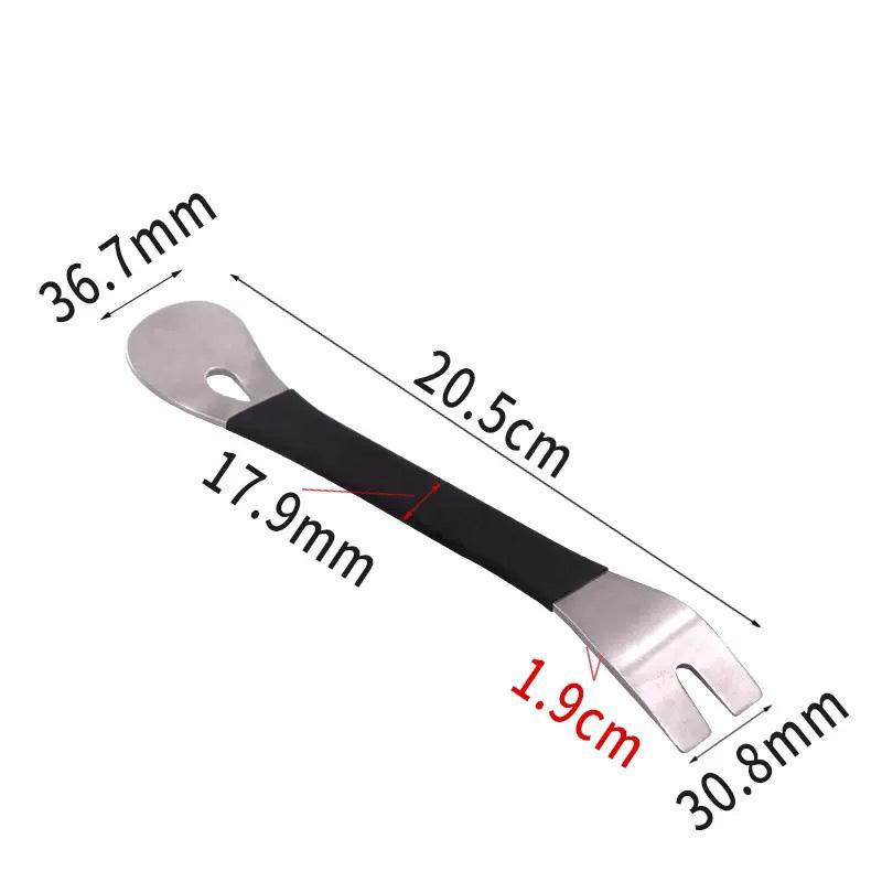 

Car Audio Disassembly Tool Stainless Steel PryClip Rocker Crowbar Bar Door Panel Disassembly Pry Panel Interior Tools
