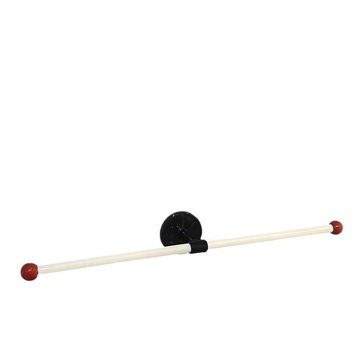 Dopamine Towel Pole Non Perforated Wall Mounted Towel Rack Bathroom Adhesive Single Pole Bathroom Towel Storage Rack