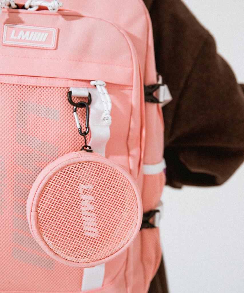 Lemine Mesh Basic Backpack - Light Pink -