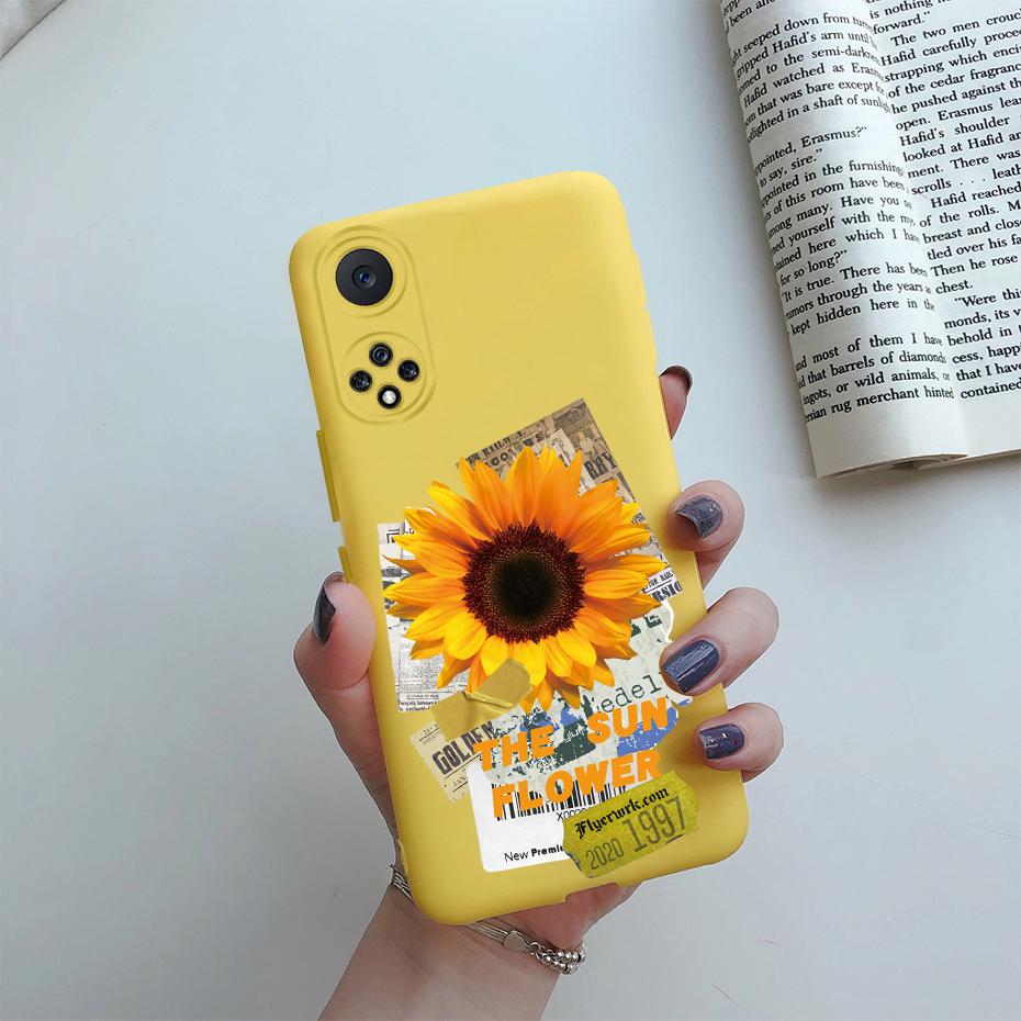 Honor 50 Case For Huawei Honor 50 Back Cover Soft Silicone Cute Cartoon Painted Phone Cases For Huawei Honor 50 Honor50 Bumper