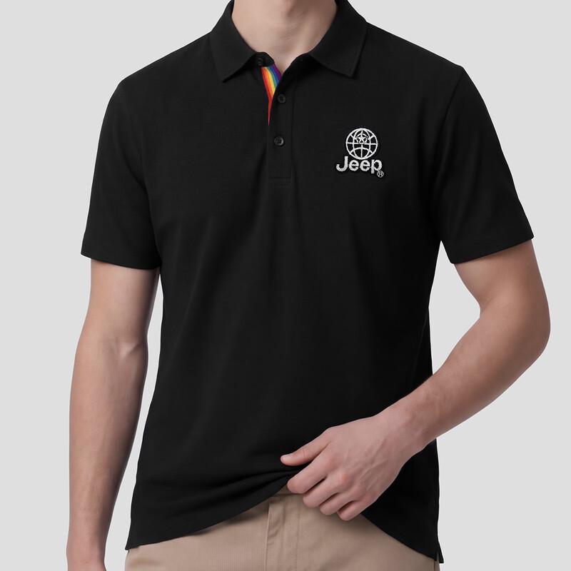 Jeep Men's Silk Blend Cooling Polo T-Shirt