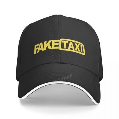 Fake Taxi Baseball Cap Motor Unisex Cotton Cool Fake Taxi Hat Unisex Peaked Faketaxi Caps