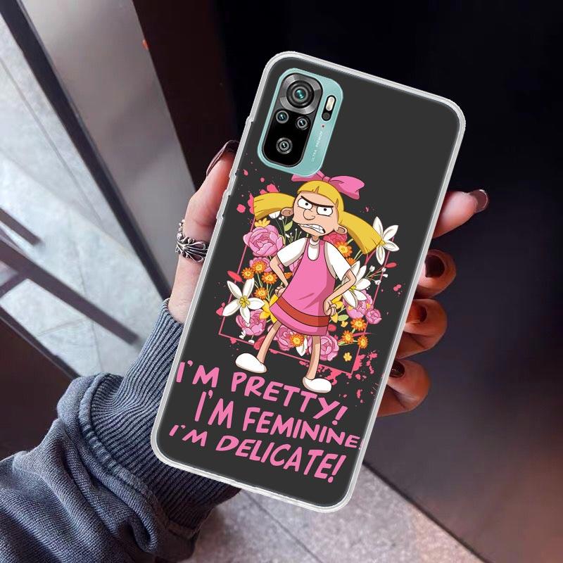 Hey Arnold Phone Case For Xiaomi Redmi Note 10 11 12 13 14 15 Pro Plus 11S 12S 14S 11T 11E 10S Soft TPU Back Cover Redmi Note 14