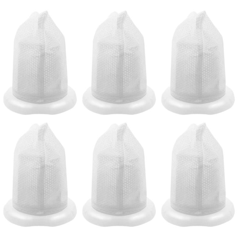 

Pack of 6 Plastic Vacuum Cleaner Filters High Efficiency Replacement Filter Plastic Robot Vacuum Part for VC100 1