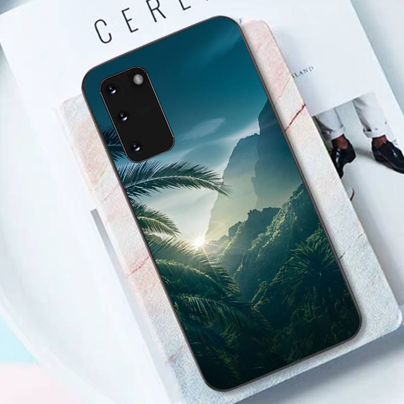 Mountain Forest Phone Case for Samsung S10 21 20 9 8 Plus Lite S20 UlTRA 7edge