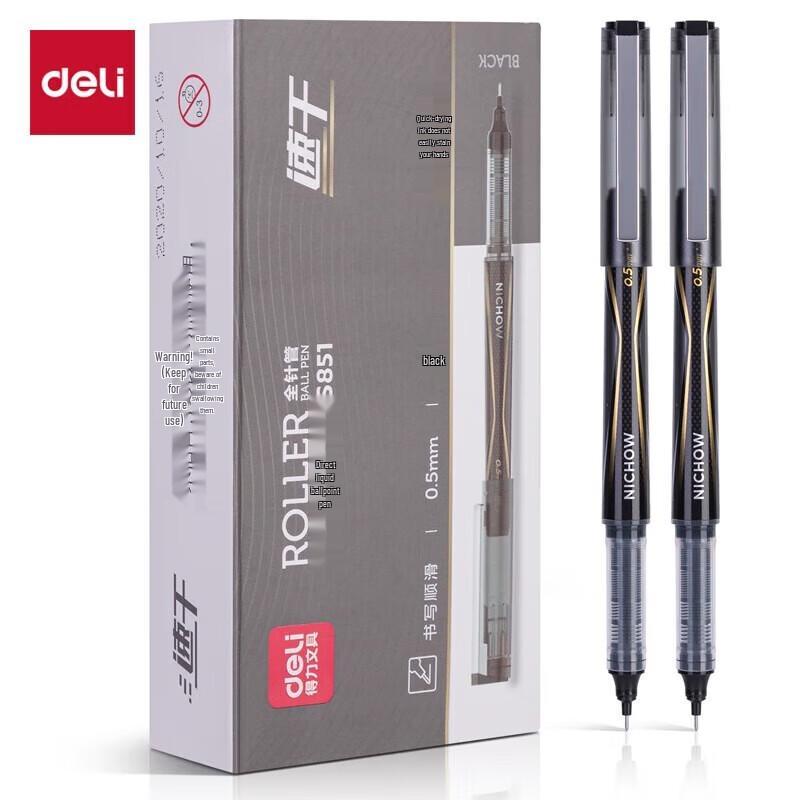 Deli Гелевая ручка-роллер с прямым подачи чернил