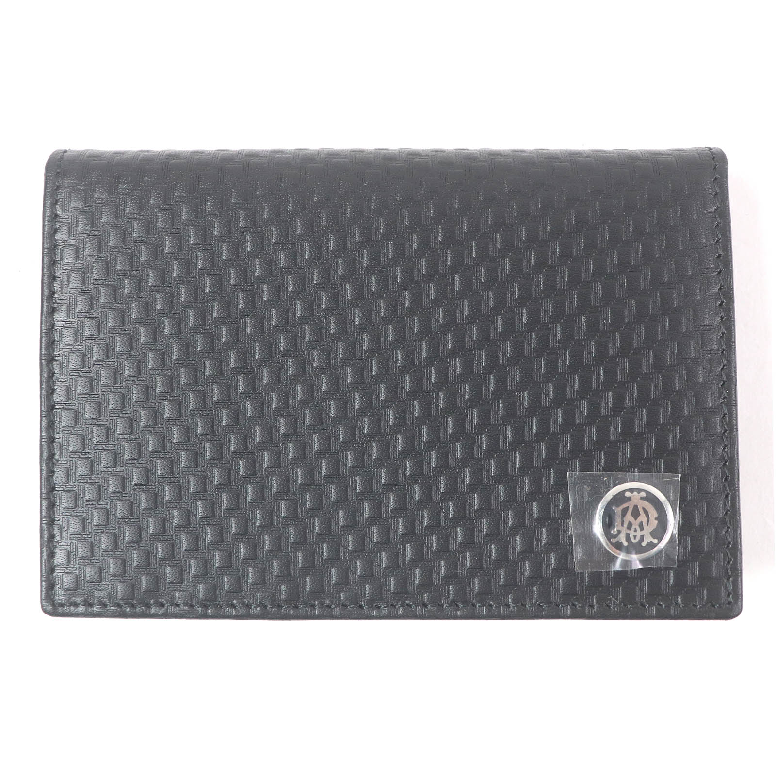 

Чудовий тримач для візиток Dunhill CARD CASE MICRO D-EIGHT Micro D-Eight чорна шкіра чоловічий Вживаний
