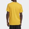 adidas originals TREFOIL T-SHIRT Short Sleeve Gold Color Men's GD9913