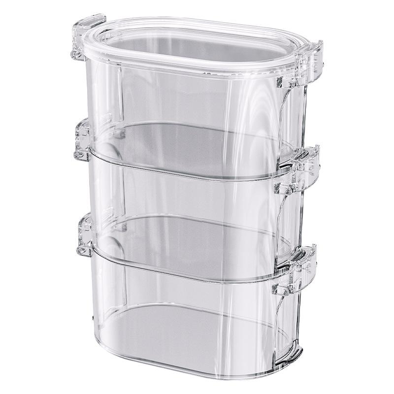 Household Kitchen Spice Storage Box Pepper Seasoning Jar Food Grade Seasoning Packaging Box Plastic Material Kitchen Organizer