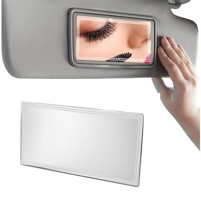 Car Sun Visor Makeup Mirror Universal Car Interior Mirror HD Mirrors Steel Portable Car-styling Car Accessories
