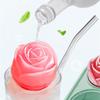 Food Grade Ice Ball Maker Rose Diamantine Sphere Design Ice Mould Nonstick Silicone Tray For Chilling Drink