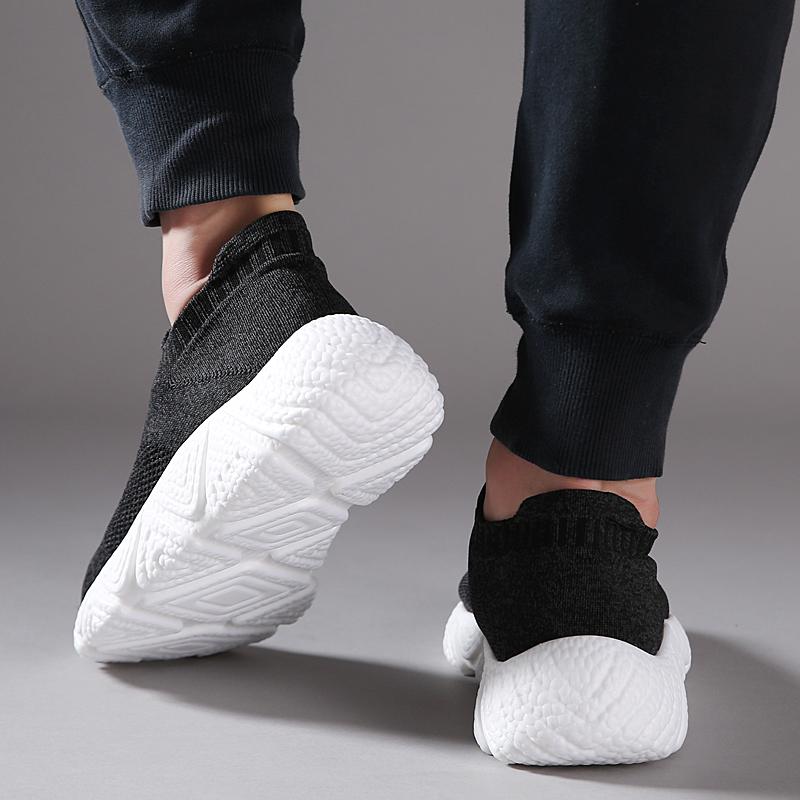 Fashion Men Vulcanize Shoes Mesh Men Shoes Lightweight Comfortable Men's Sneakers 2025 Autumn Fashion Slip On Flats Shoes Male Loafers