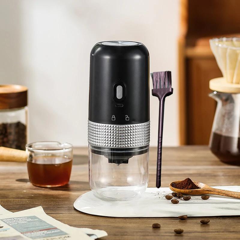Portable Electric Coffee Grinder Rechargeable Espresso Grinder Ceramic Grinding Core Home Coffee Bean Grinder Coffee Accessories