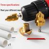 Upgraded Three-Blade PPR Outlet Drill Bit for Plumbing and Electrical Pipe Installation
